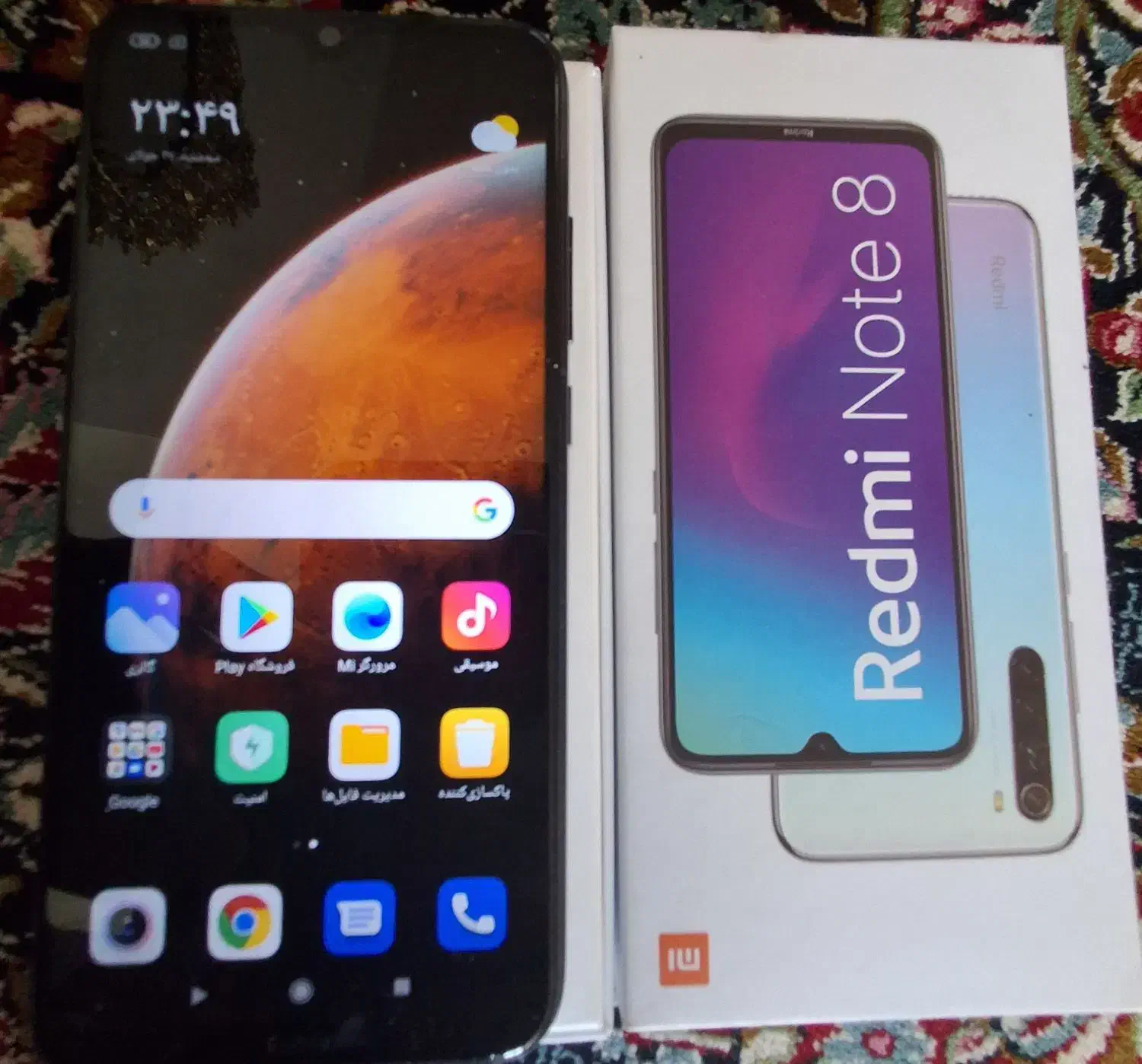 گوشی شیائومی نوت ۸|موبایل|خرم‌آباد, |دیوار