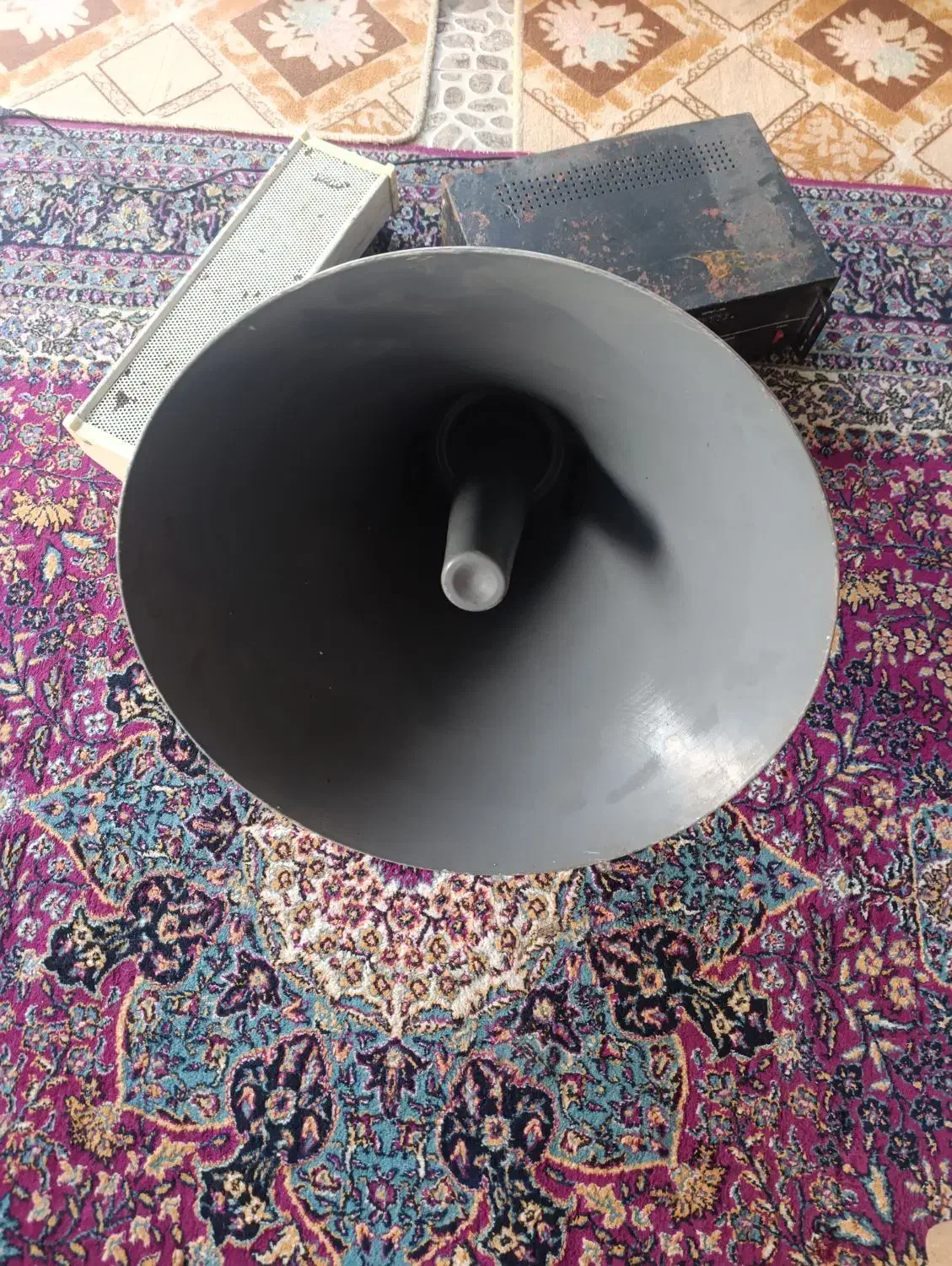 بلندگو (وانت)شیپوری+آمپلی|صوتی و تصویری|کلاچای, |دیوار