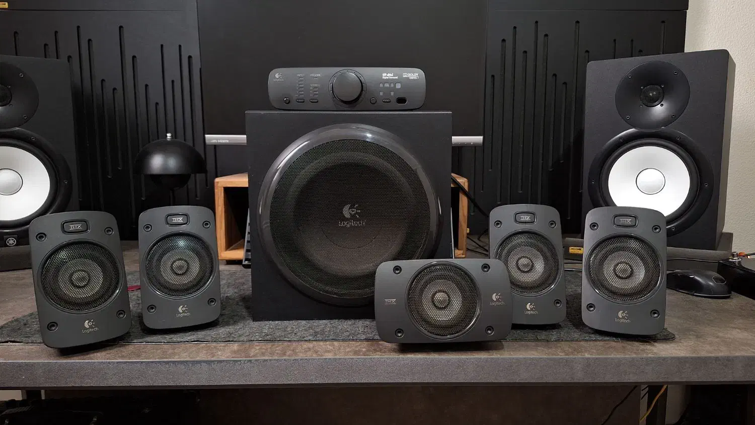 اسپیکر Logitech Z906|قطعات و لوازم جانبی رایانه|شاهینشهر, حافظ شمالی|دیوار