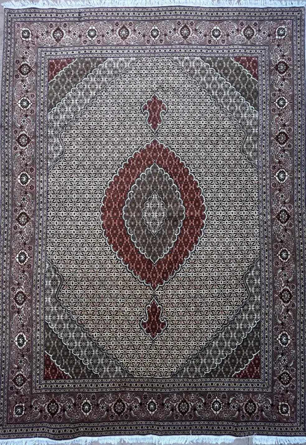 ۹ متری ۴۰ رج ماهی کرم تبریز|فرش|تهران, نارمک|دیوار