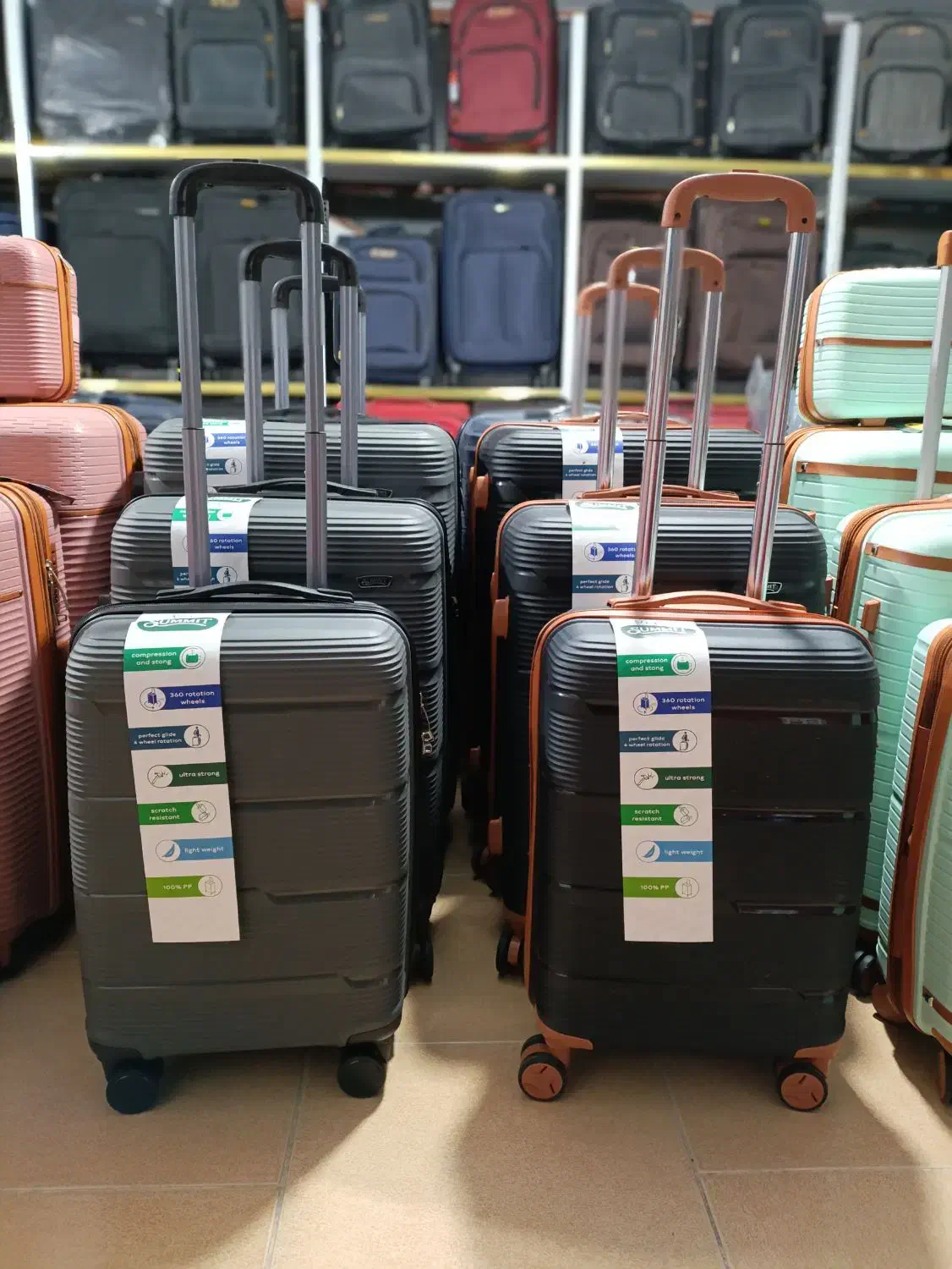 چمدان فایبرگلاس نشکن|کیف، کفش، کمربند|کرمان, |دیوار