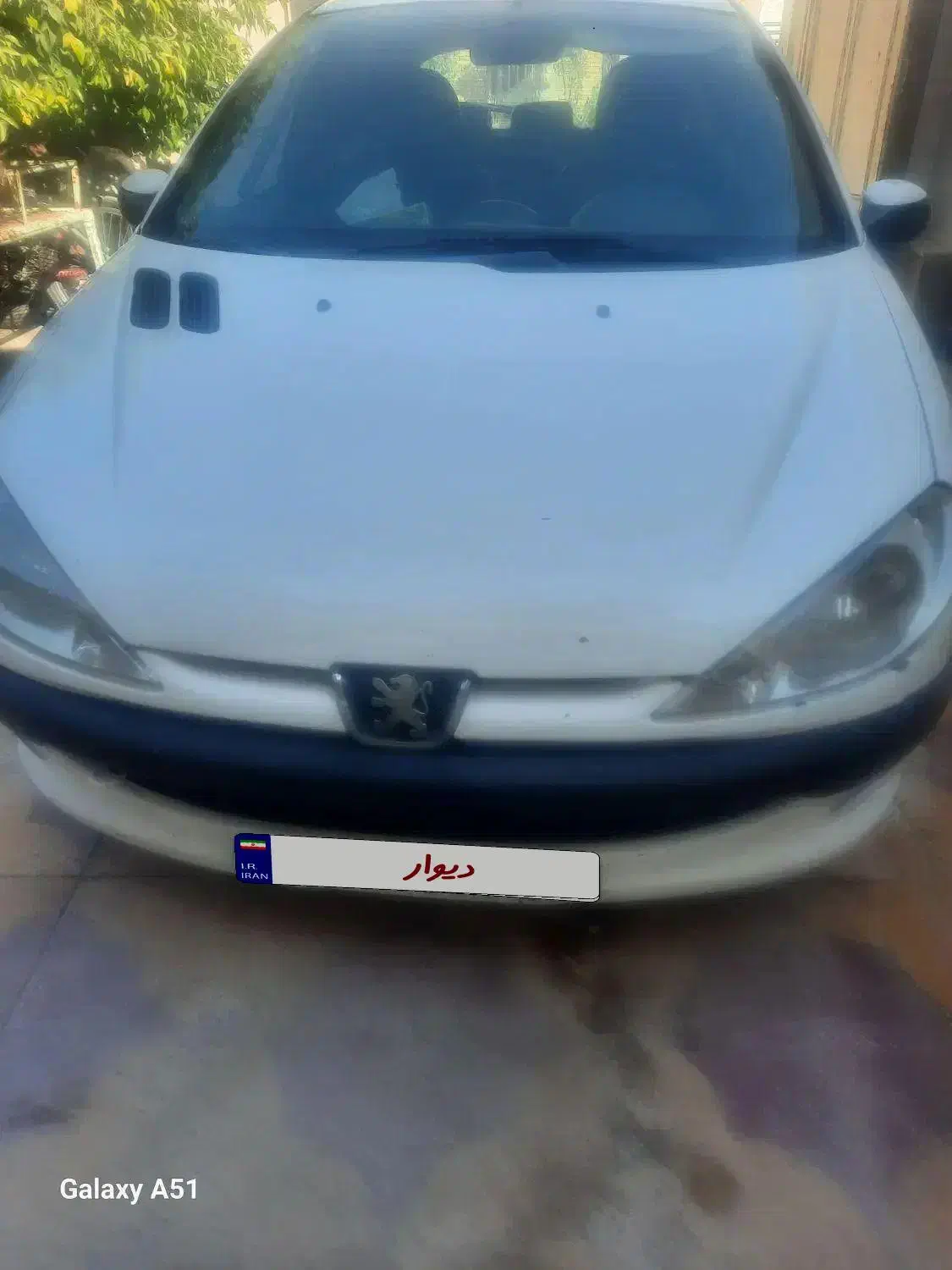 ۲۰۶ تیوفایو مدل ۹۵|خودرو سواری و وانت|کوه چنار, |دیوار