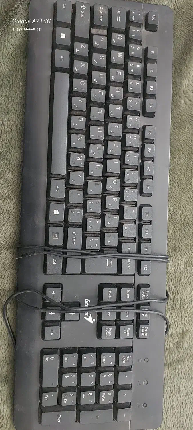 کیبورد و موس کامپیوتر جنیوس تسکو|قطعات و لوازم جانبی رایانه|نیشابور, فردوسی جنوبی|دیوار