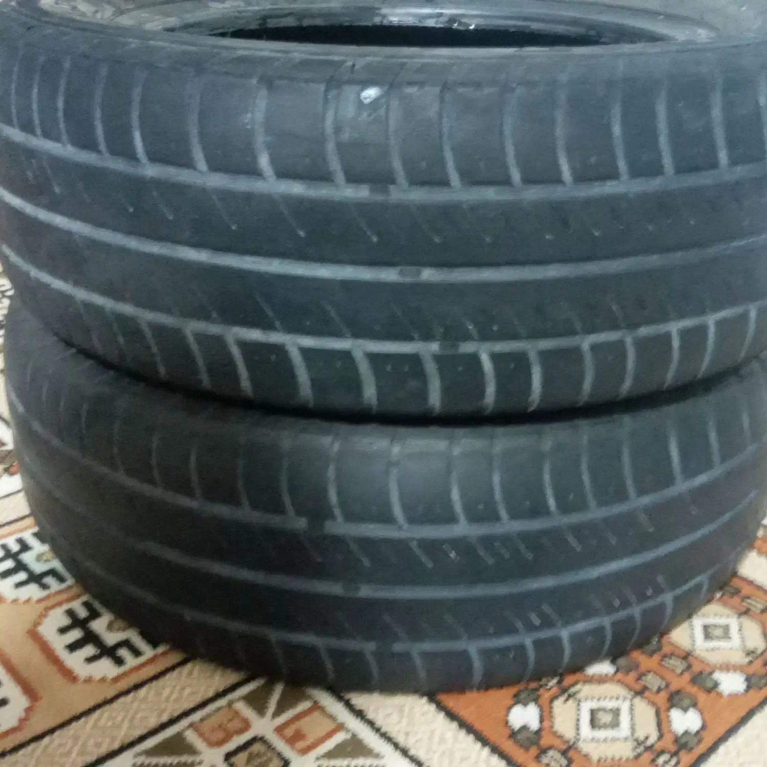 یک جفت لاستیک تیبا|قطعات یدکی و لوازم جانبی|تربت جام, معدآباد|دیوار