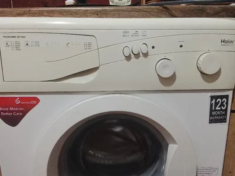 لباسشویی هایر 5 کیلویی|ماشین لباسشویی و خشککن لباس|اسلامشهر, شهرک امام حسین (میان آباد)|دیوار