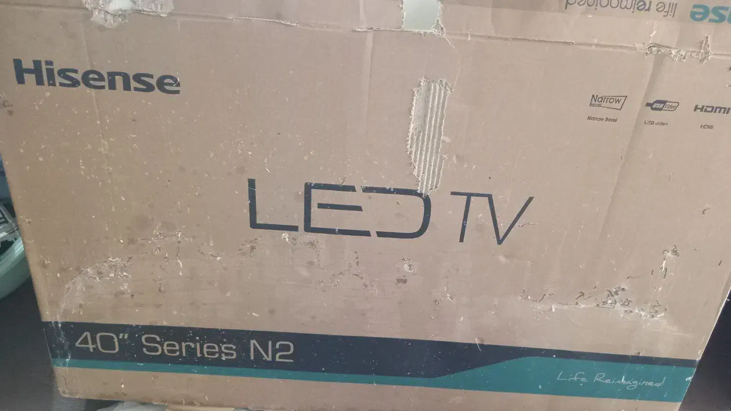 lcd & led صفحه شکسته|تلویزیون و پروژکتور|اهواز, معین زاده|دیوار