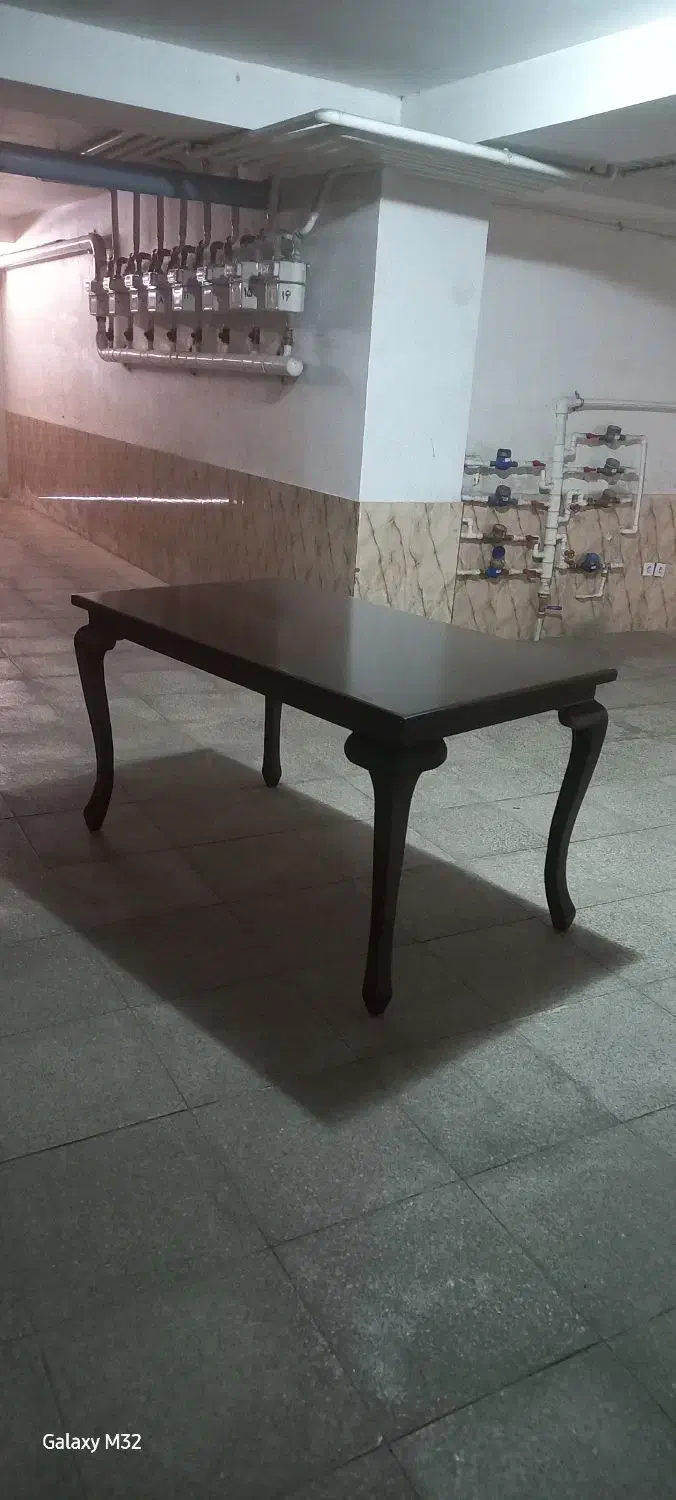 میز غذا خوری چوبی|میز و صندلی غذاخوری|ابهر, |دیوار