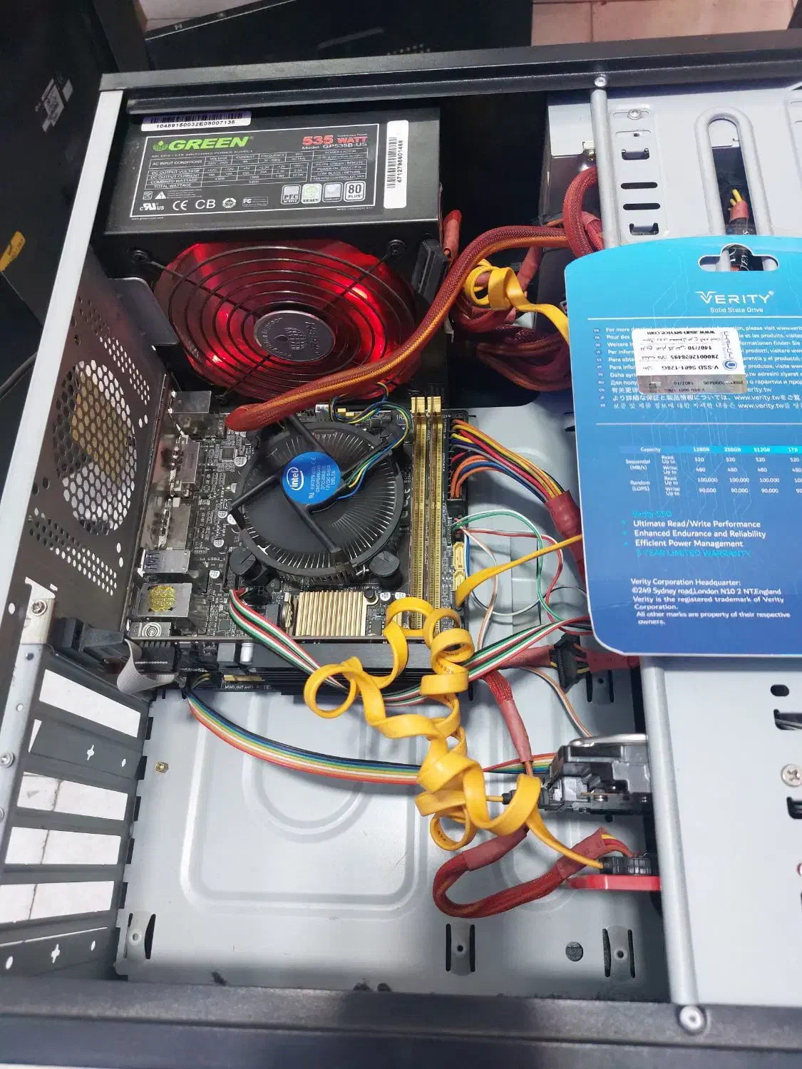 کیس نسل 4 با ssd نو|رایانه رومیزی|تبریز, |دیوار