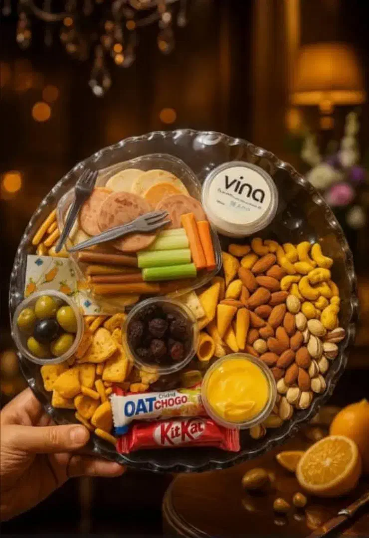 سینی میوه و مزه جهت مهمانی تولد و....|خدمات پذیرایی، مراسم|صدرا-فارس, فاز ۱|دیوار