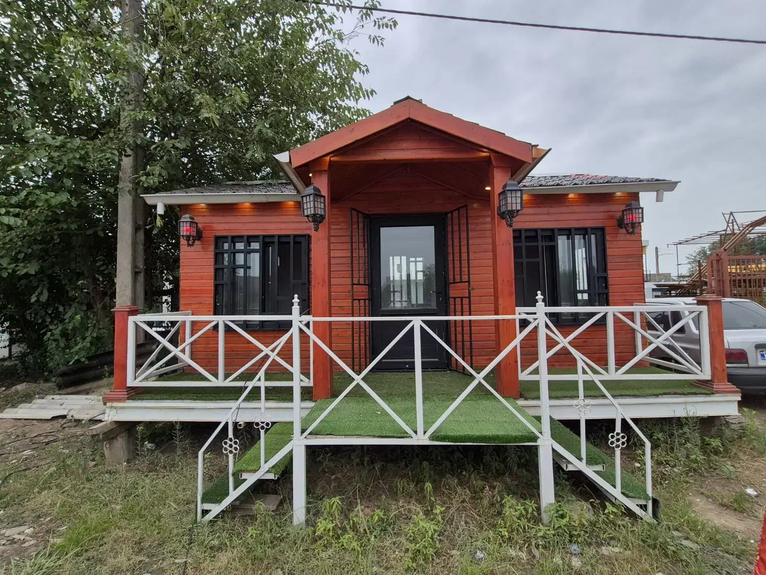 ویلا پبش ساخته آموت آسا|مصالح و تجهیزات ساختمان|لاهیجان, شیخ زاهد|دیوار