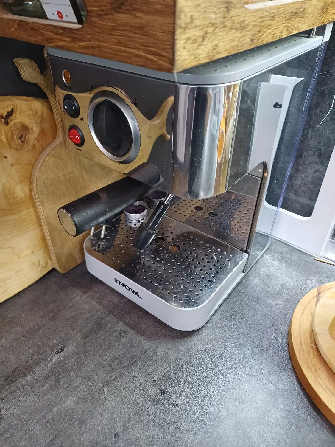 اسپرسو ساز نوا|سماور، چای‌ساز، قهوه‌ساز|اصفهان, ارغوانیه|دیوار