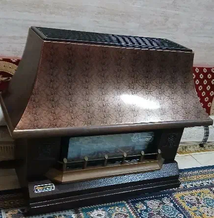 بخاری طرح شومینه|بخاری، هیتر، شومینه|رشت, حومه رشت|دیوار