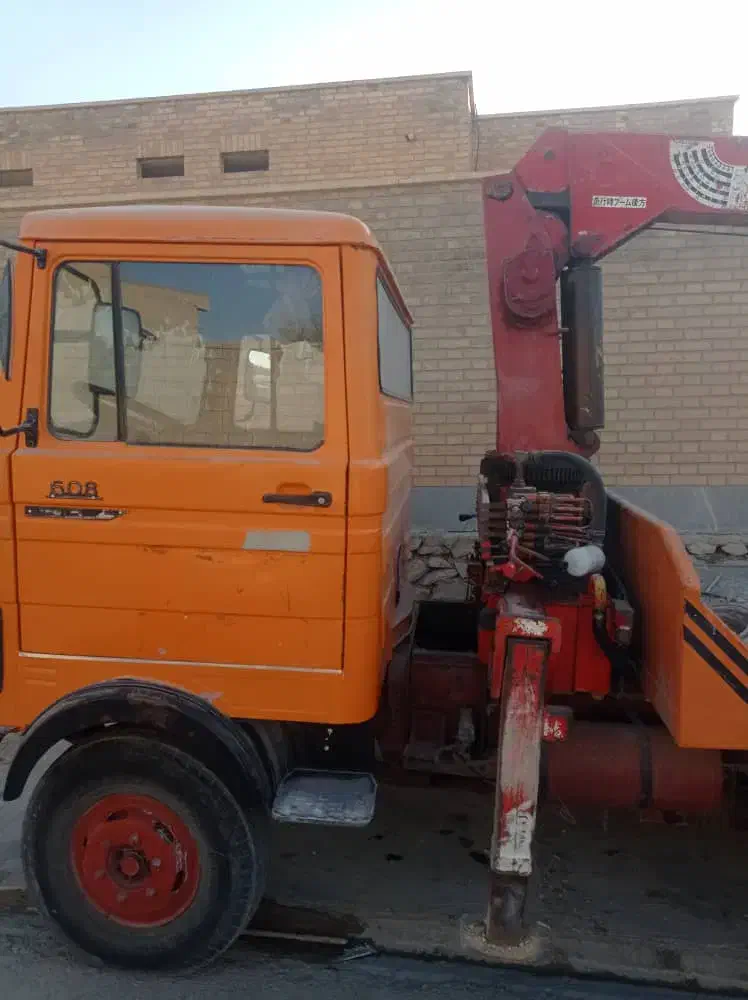 یکدستگاه خاور۶۰۸جرثقیل یونیک۳۶۰|خودرو سنگین|برازجان, |دیوار