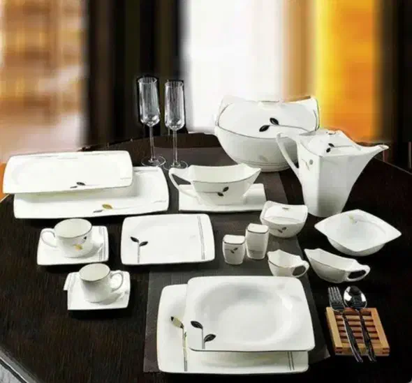 سرویس چینی  18نفره استخوانی مارس بن چاینا|ظروف سرو و پذیرایی|شیراز, باغ تخت|دیوار