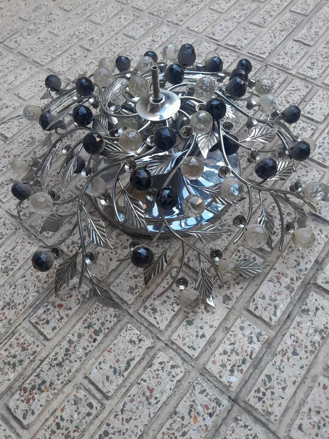 لوستر کار کرده قیمت همینجوری گذاشتم توافقی|لوستر و چراغ آویز|تهران, مینابی|دیوار