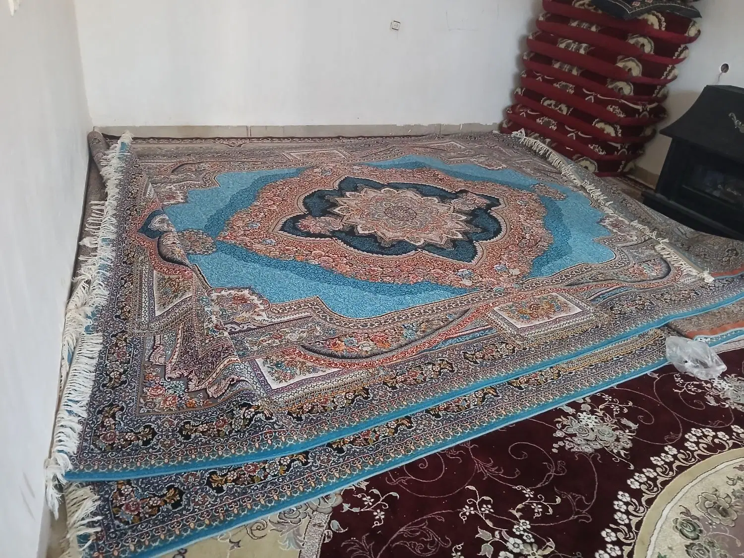 فرش|فرش|هندمینی, |دیوار