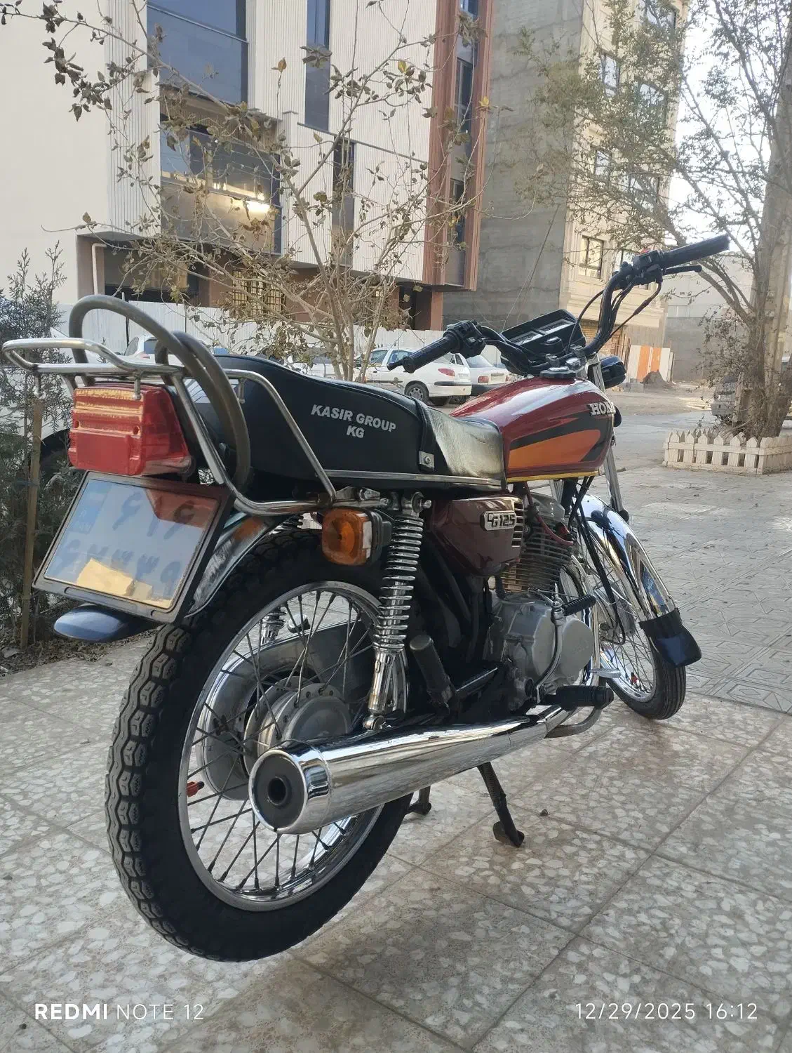 هندا ۱۲۵ عروسک|موتورسیکلت|قم, مجیدیه|دیوار