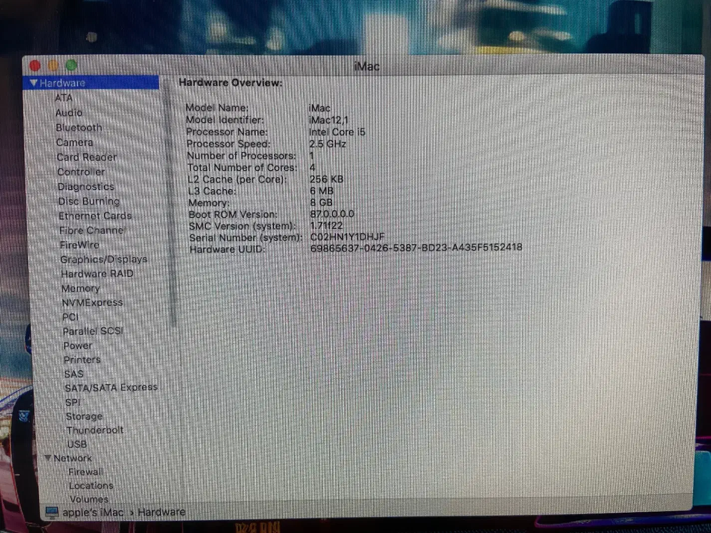 iMac version 10.13.6|رایانه رومیزی|شیراز, زرهی|دیوار