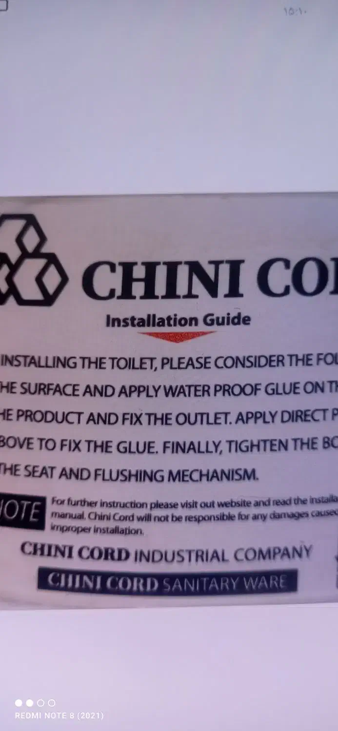 توالت فرهنگی چینی کورد نو کار نکرده|لوازم سرویس بهداشتی|کرمانشاه, |دیوار