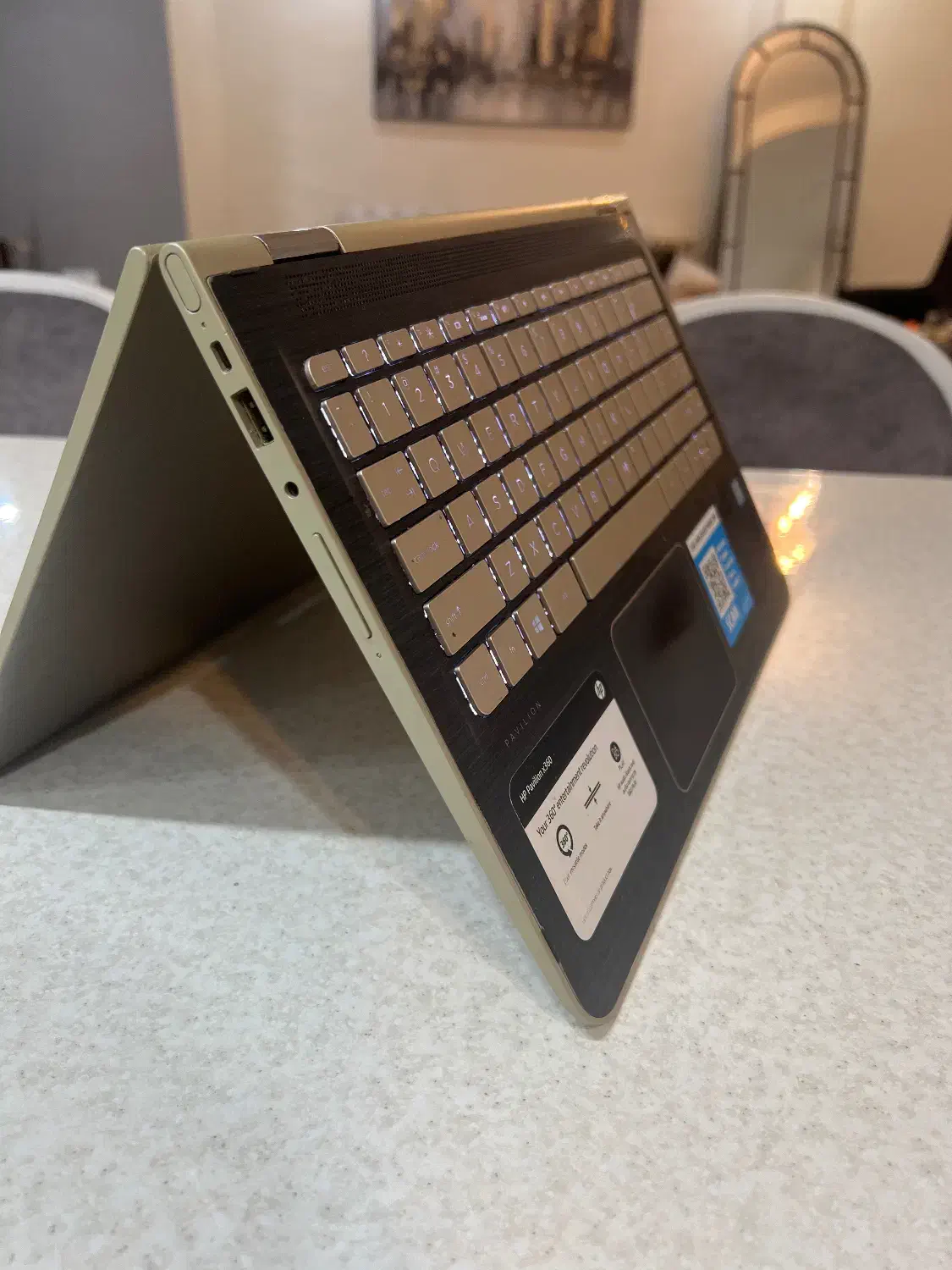 لپتاپ hp pavilion لوکس و پرسرعت|رایانه همراه|تهران, نصرت|دیوار