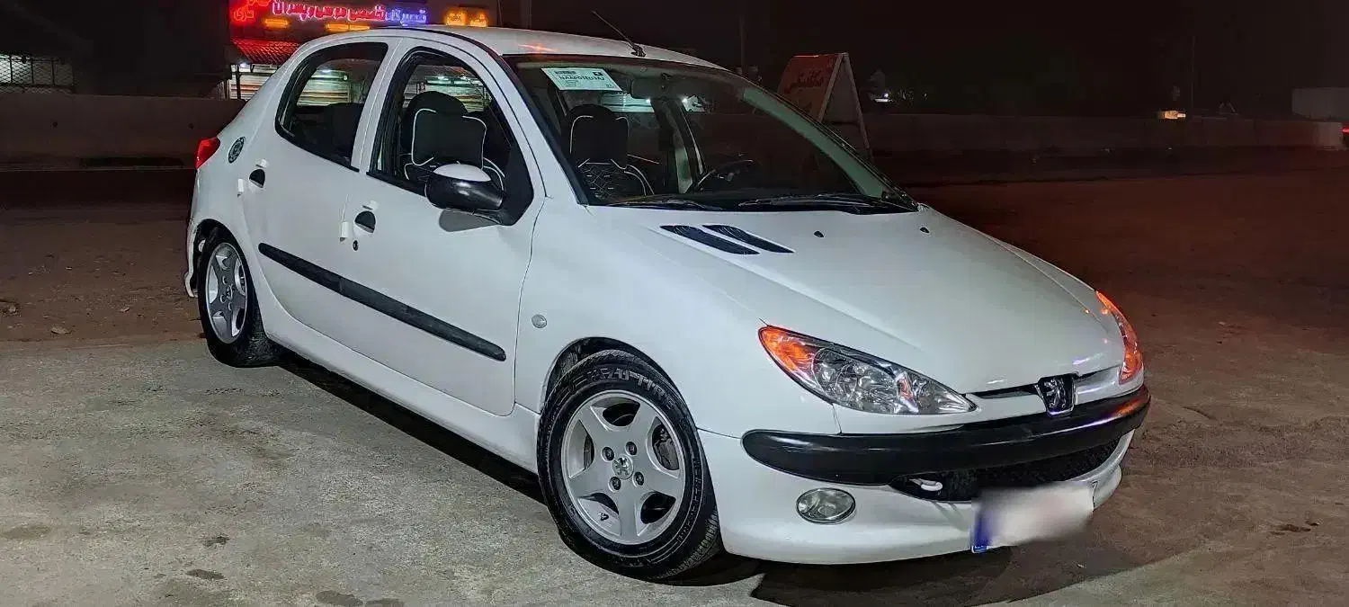 206 مدل 83در حد|خودرو سواری و وانت|رشت, ولکس|دیوار