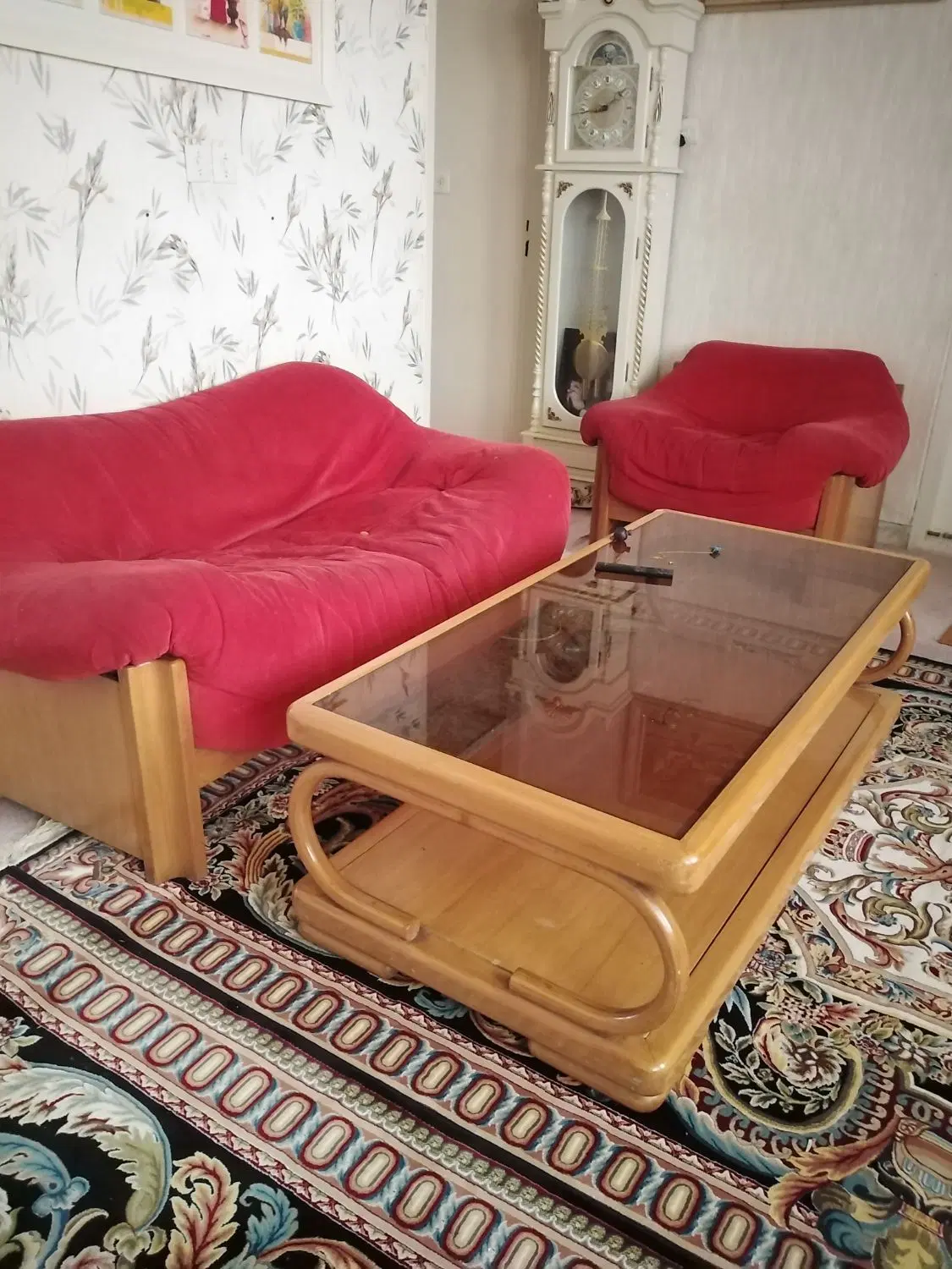 نیم ست مبل دوتا تکی ویه کاناپه دونفره|مبلمان خانگی و میز عسلی|تهران, تهرانسر شرقی|دیوار