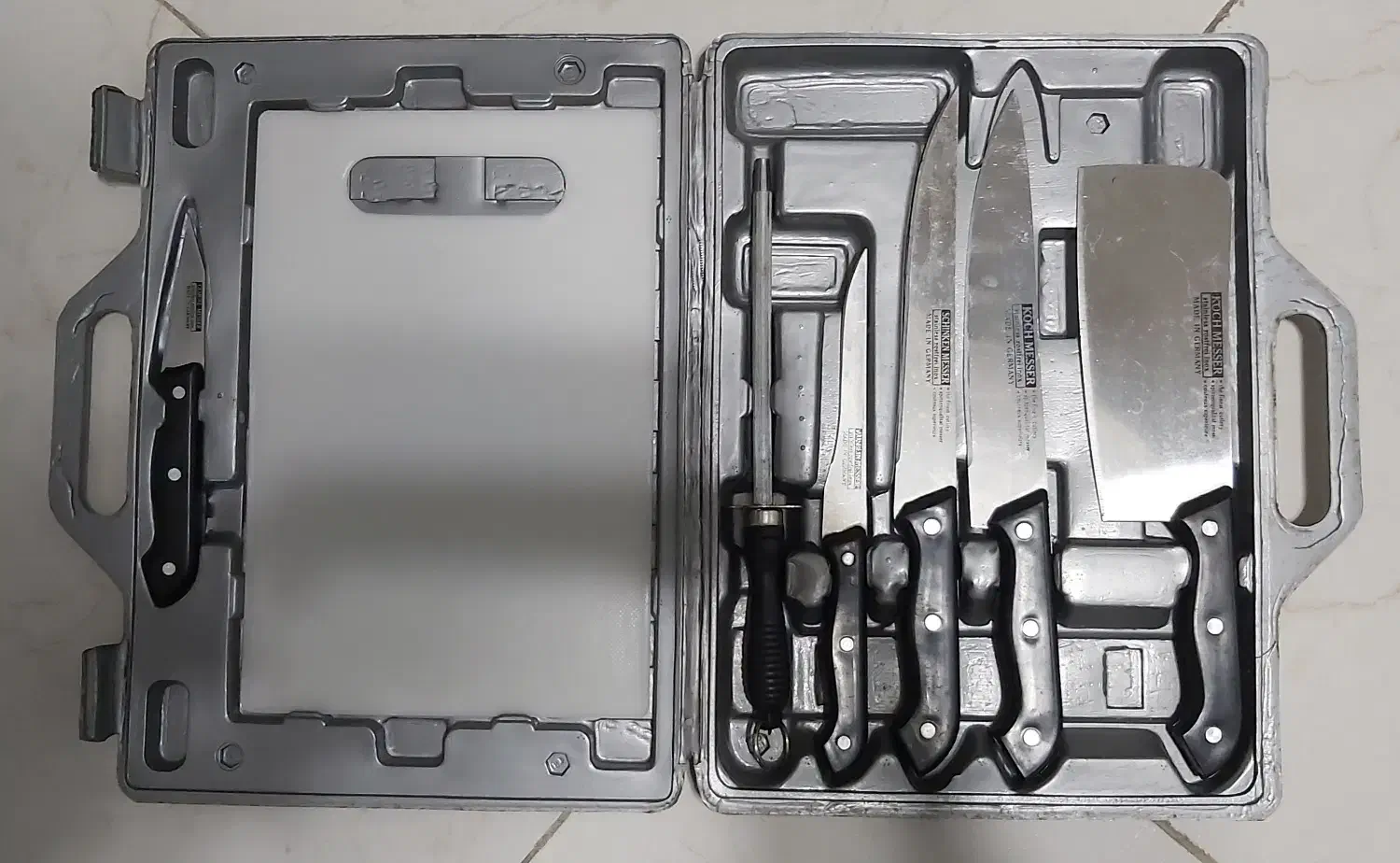 سرویس چاقوی آلمانی برند Koch Messer|ظروف پختوپز|بابل, |دیوار