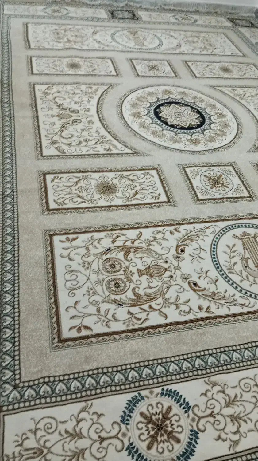 فرش ۱۲متری تمام نخ رادین اصفهان|فرش|کرمانشاه, |دیوار