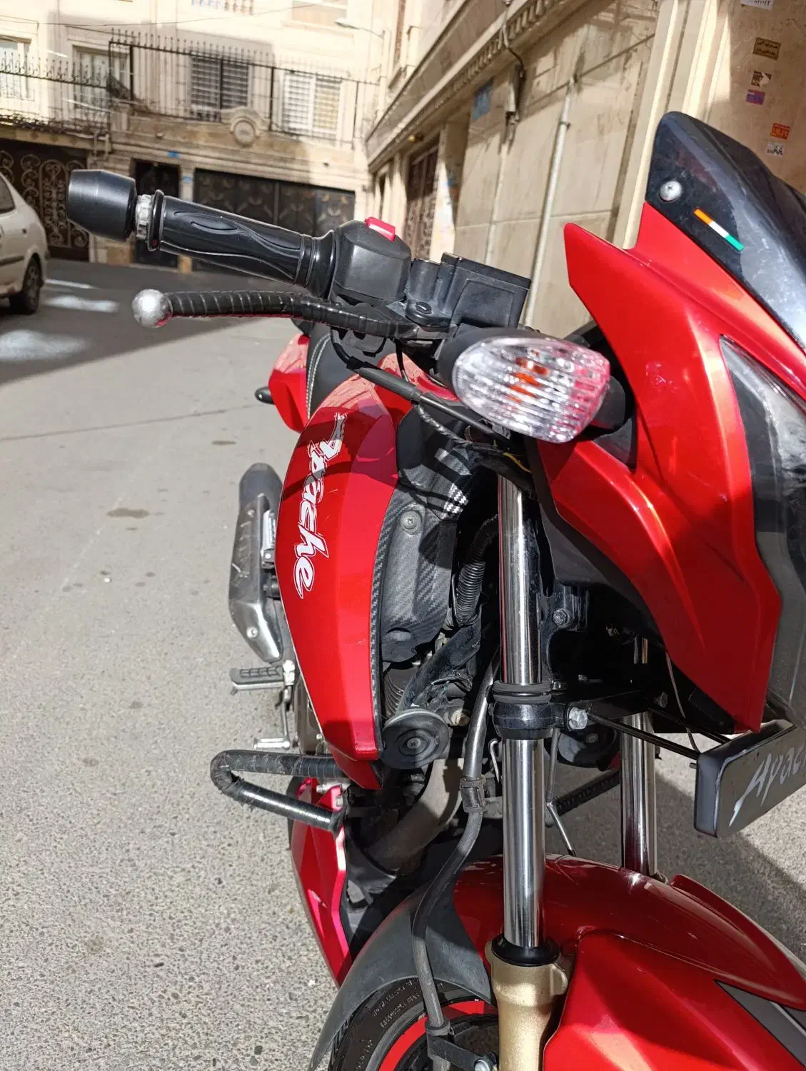 آپاچی 180 آلبالویی|موتورسیکلت|تهران, آذری|دیوار