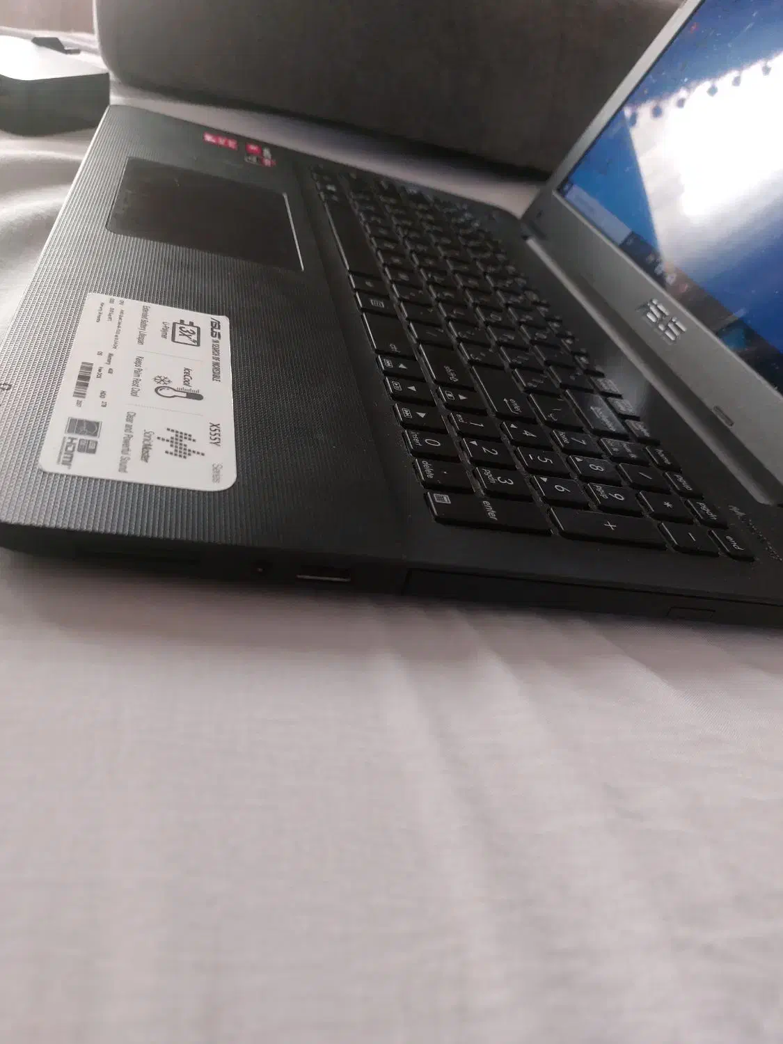 لپ تاپ ایسوس x555y Asus در حد آکبند‌ یک ترابایت|رایانه همراه|تهران, المهدی|دیوار