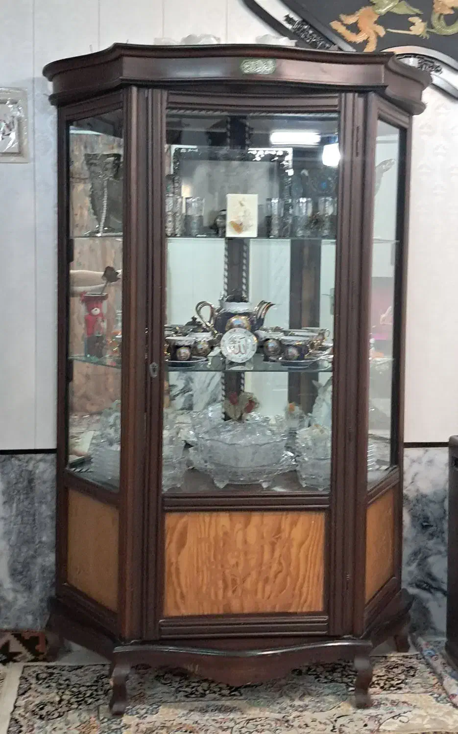 گنجه چوب|بوفه، ویترین، کنسول|مشهد, رضاییه|دیوار