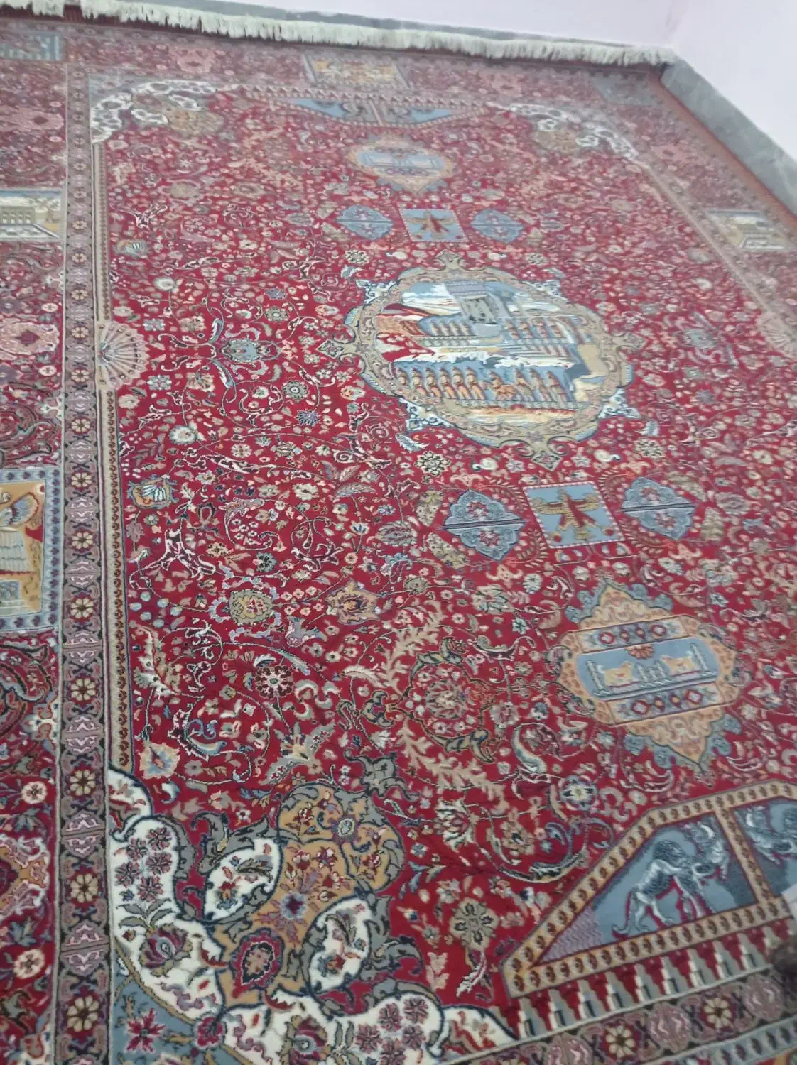 فرش 12متری|فرش|کازرون, |دیوار