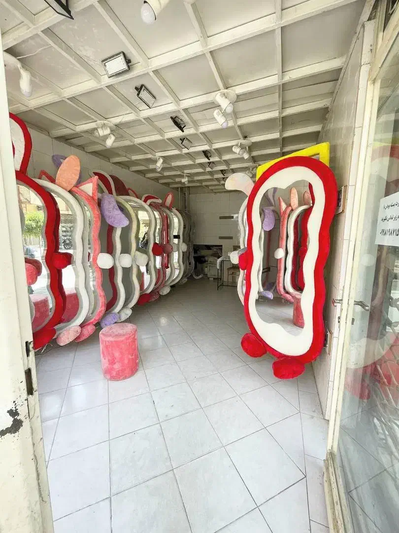 آینه قدی تدی عروسکی|آینه|مشهد, سرافرازان|دیوار