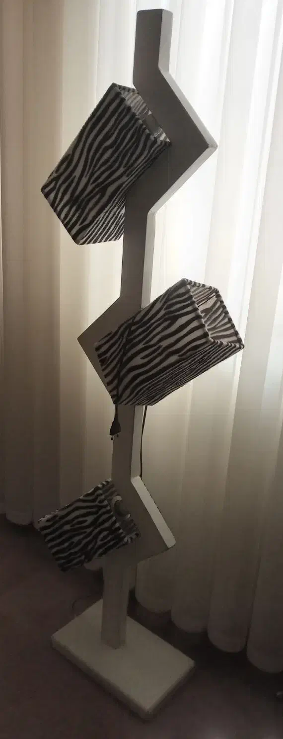 آباژور پلنگی|چراغ خواب و آباژور|قم, نوبهار|دیوار