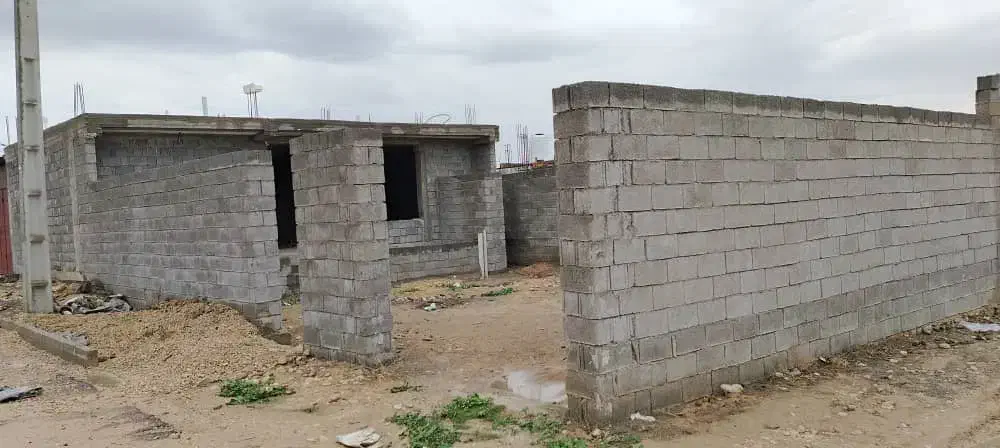 فروش ویلایی نیمه کاره|فروش زمین و ملک کلنگی|برازجان, |دیوار