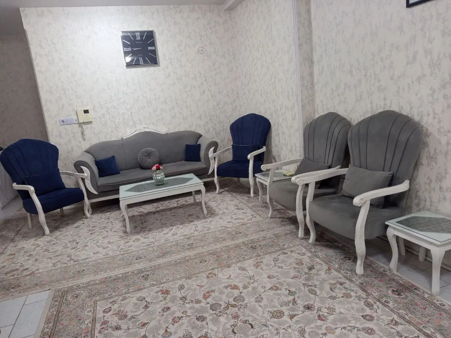 مبل ۷ نفره در حدنو|مبلمان خانگی و میز عسلی|رباطکریم, مسکن مهر آبشناسان|دیوار