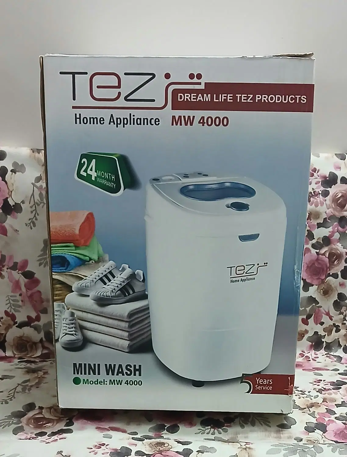 mini wash tez mw 4000|ماشین لباسشویی و خشککن لباس|تهران, پرستار|دیوار