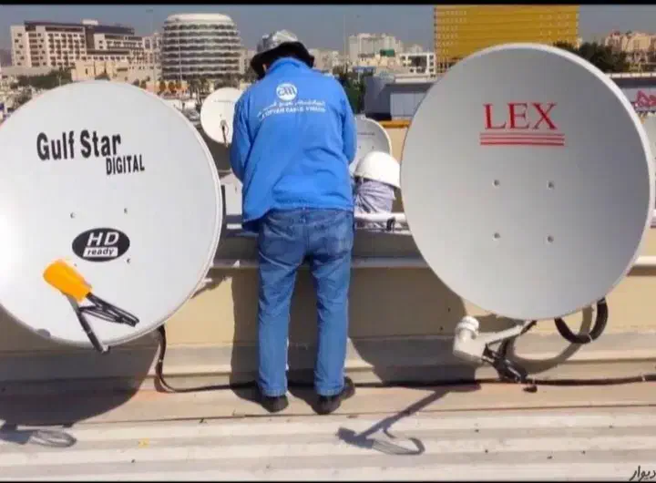 نصاب انتن ونصب پایه تلویزیون|خدمات پیشه و مهارت|ارومیه, |دیوار