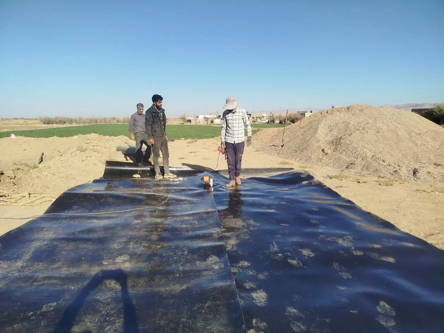 ورق پلاستیکی استخر|مصالح و تجهیزات ساختمان|بیرجند, |دیوار