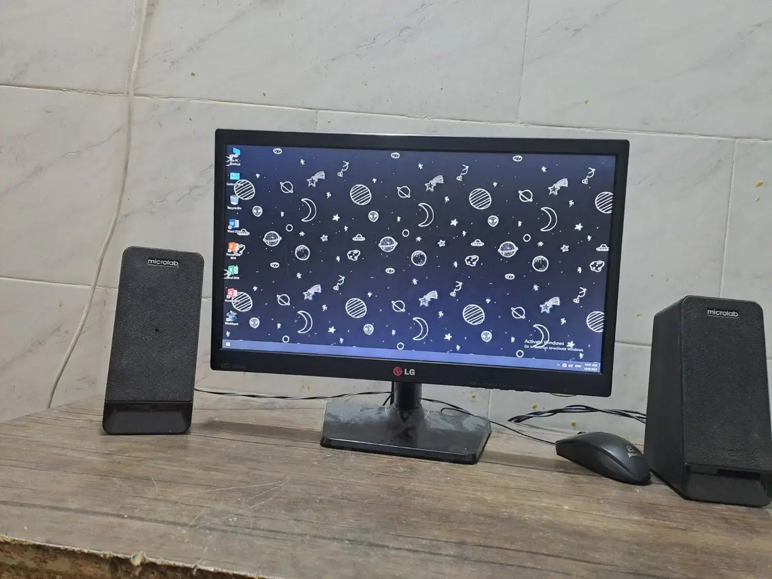 کامپیوتر تمیز با windows 10و رم بالا|رایانه رومیزی|سامان, |دیوار