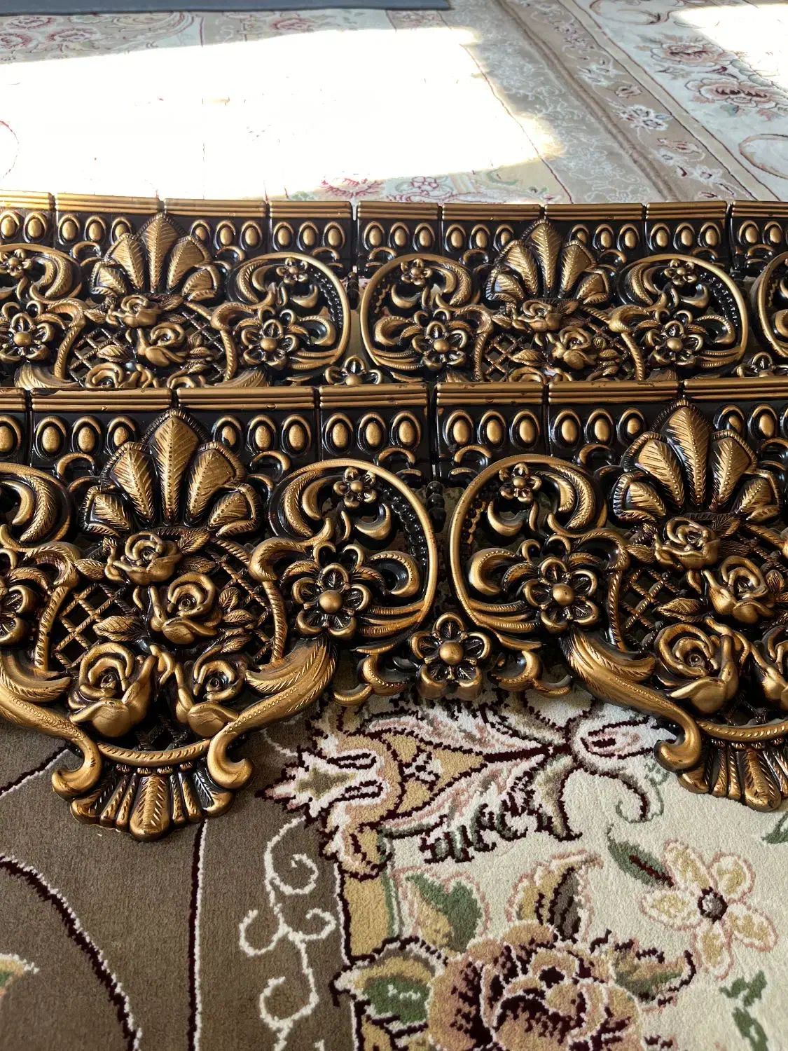 کتیبه پرده طلایی ۶متر|پرده، رانر، رومیزی|الیگودرز, |دیوار