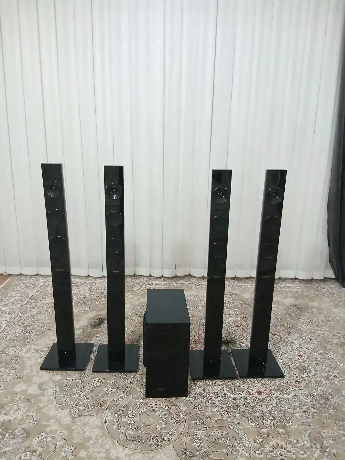 سینما خانواده سامسونگ ۵ تیکه سالم در حد نو|سیستم صوتی خانگی|تهران, تهرانسر شرقی|دیوار