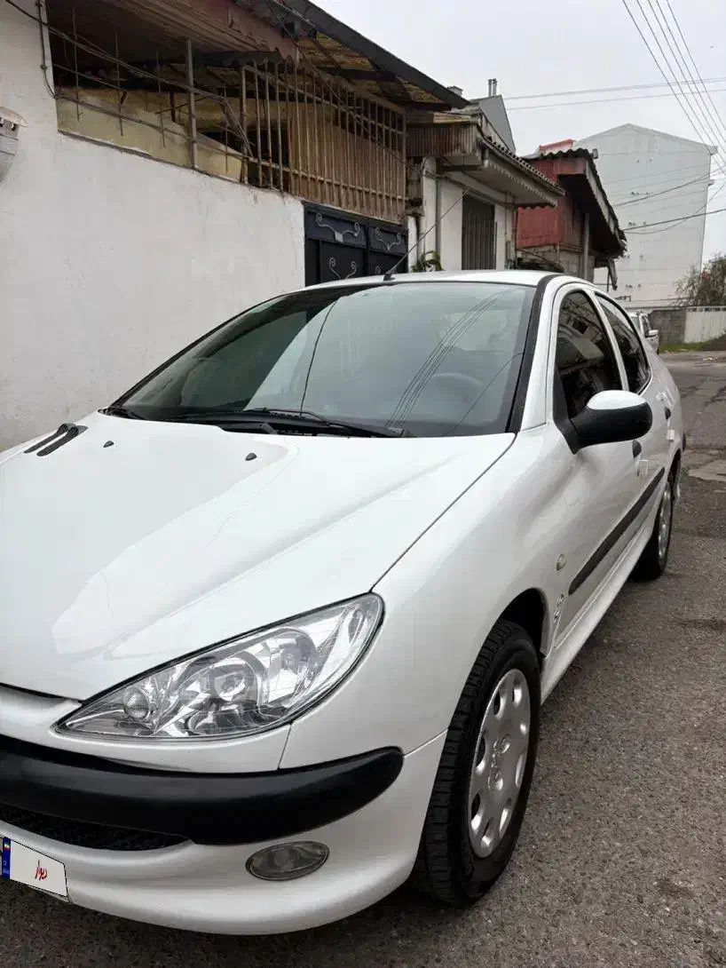 پژو ۲۰۶صندوقدار v8|خودرو سواری و وانت|رشت, انصاری|دیوار