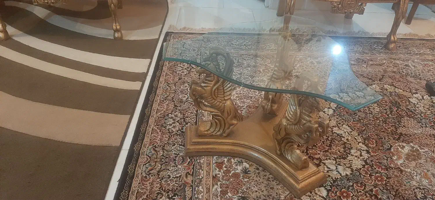 مبل ۷نفره کلاسیک و ناهار خوری ۶ نفره با عسلی و...|مبلمان خانگی و میز عسلی|محمودآباد, |دیوار