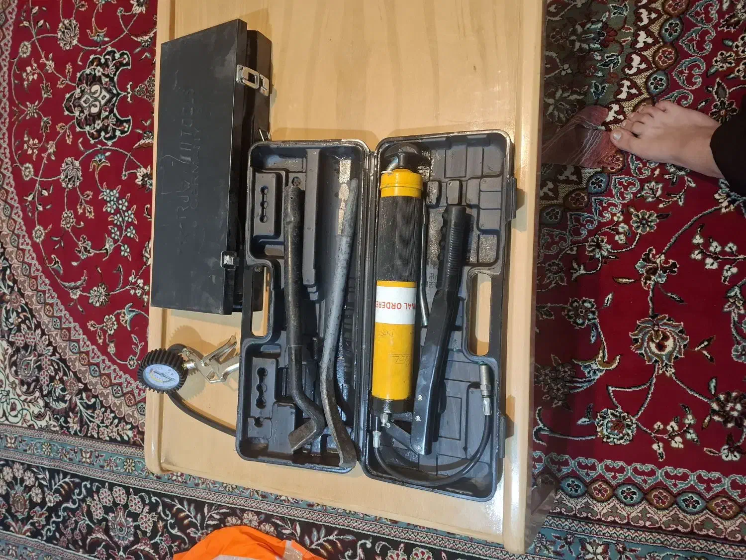 جعبه بکس گریس پمپ ودرجه باده سر شیلنکی|ابزارآلات|تهران, هاشمآباد|دیوار