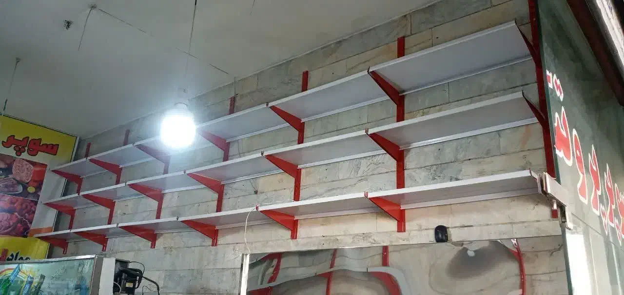 قفسه فلزی سبز|فروشگاه و مغازه|شوشتر, |دیوار