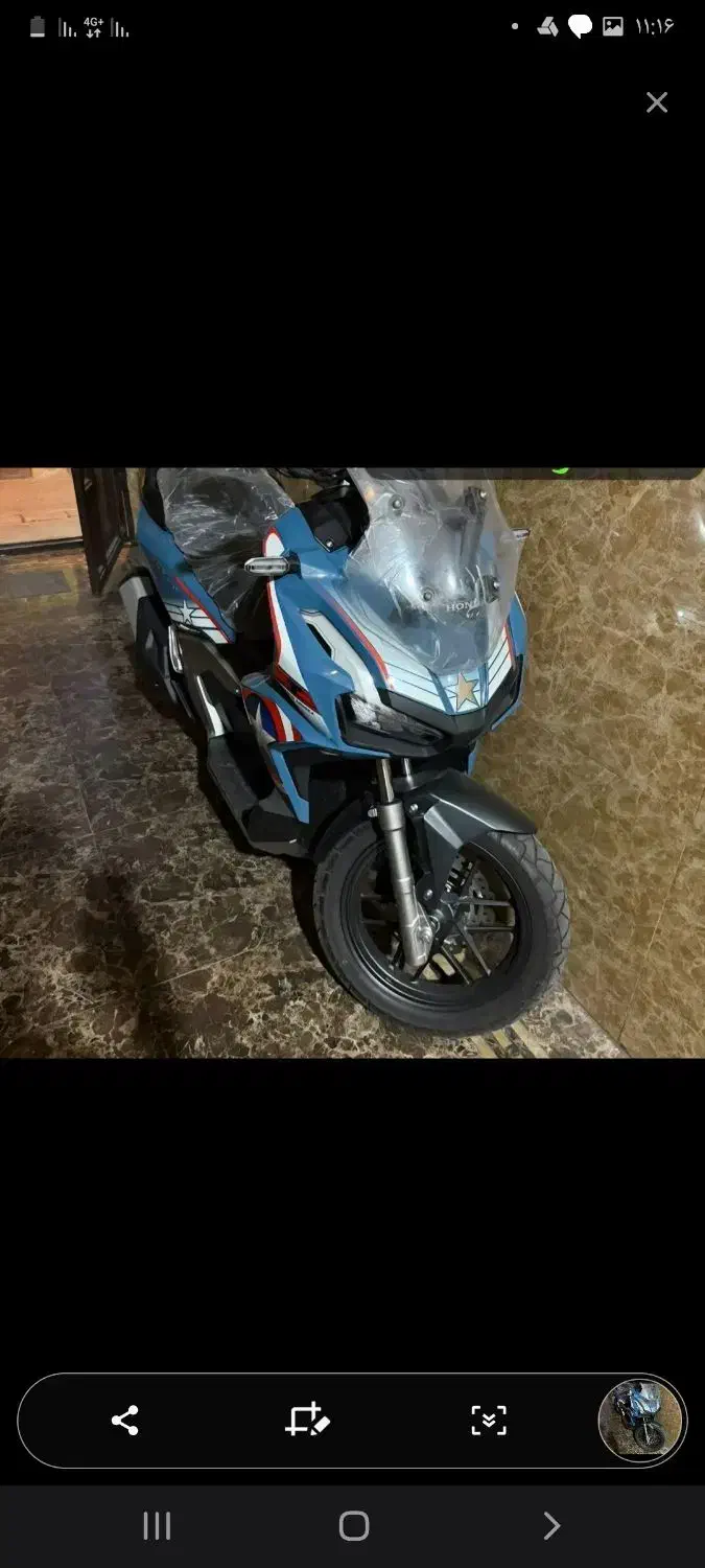 هوندا adv 160|موتورسیکلت|قزوین, |دیوار