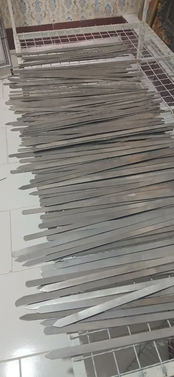 سیخ کباب کوبیده استیل ۳ سانتی|کافیشاپ و رستوران|یزد, |دیوار