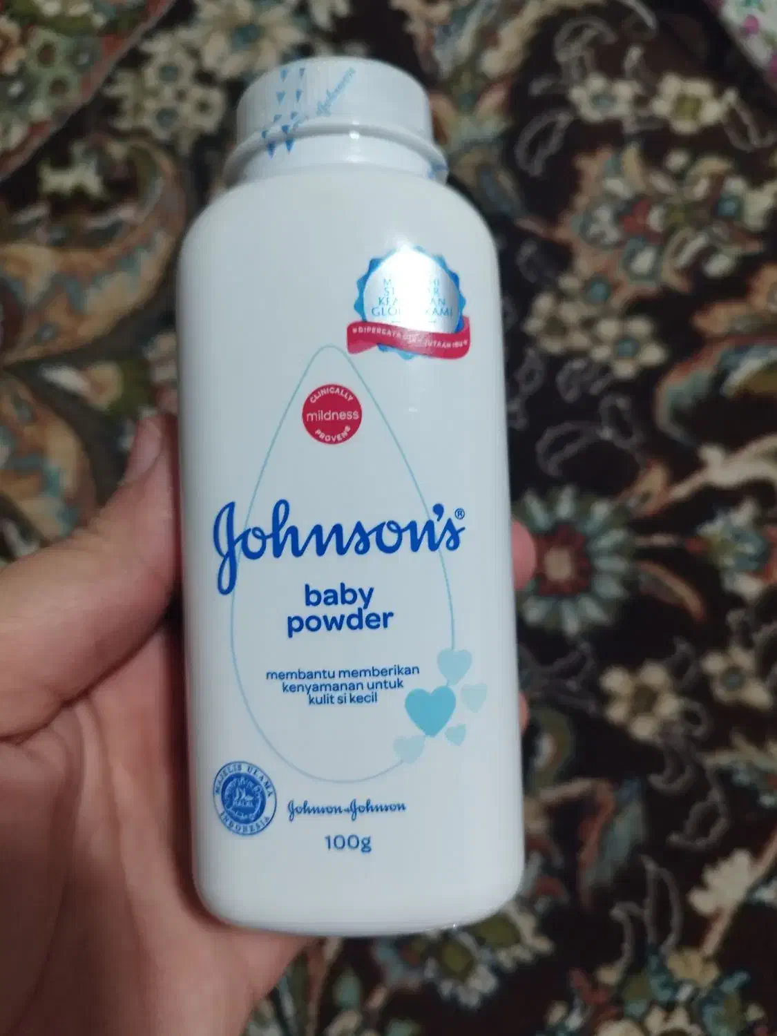 دو عدد پودر بچه جانسون اصل|اسباب و اثاث بچه|قم, پردیسان|دیوار