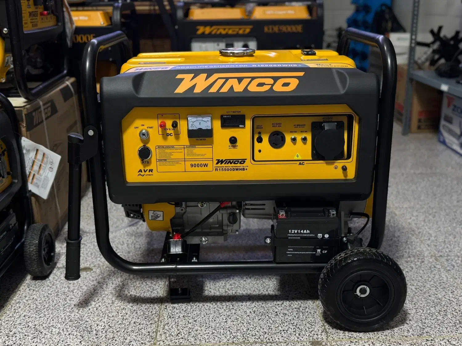 موتور برق ATS دار وینکو 10 کیلووات|ماشینآلات صنعتی|کرج, میدان میوه و تره بار مرکزی|دیوار